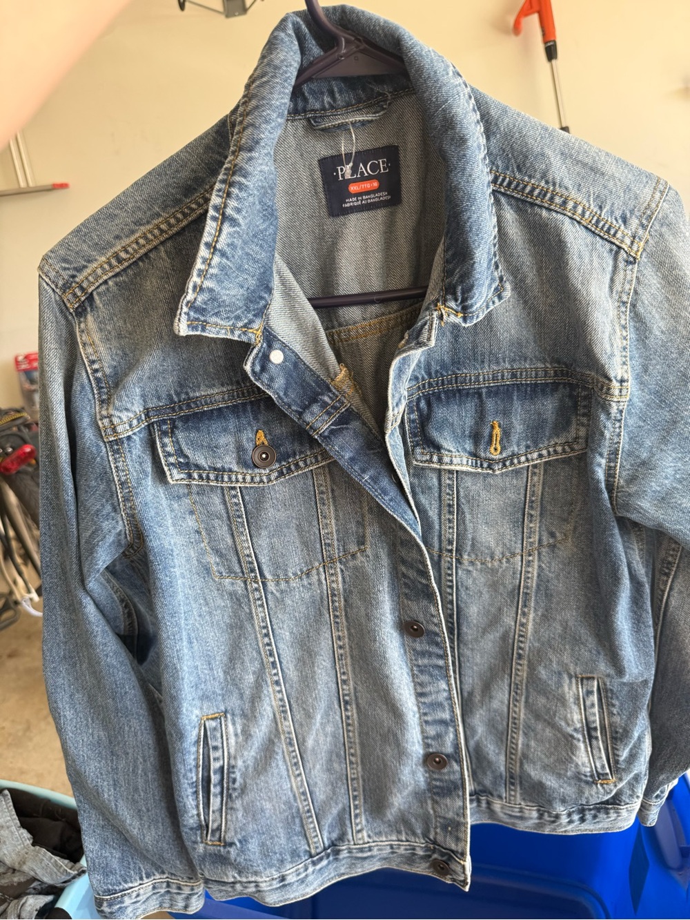 Place Light Blue Denim Jean Jacket for boys